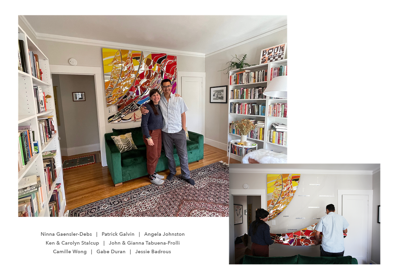 Ten Years of Reading color and installation