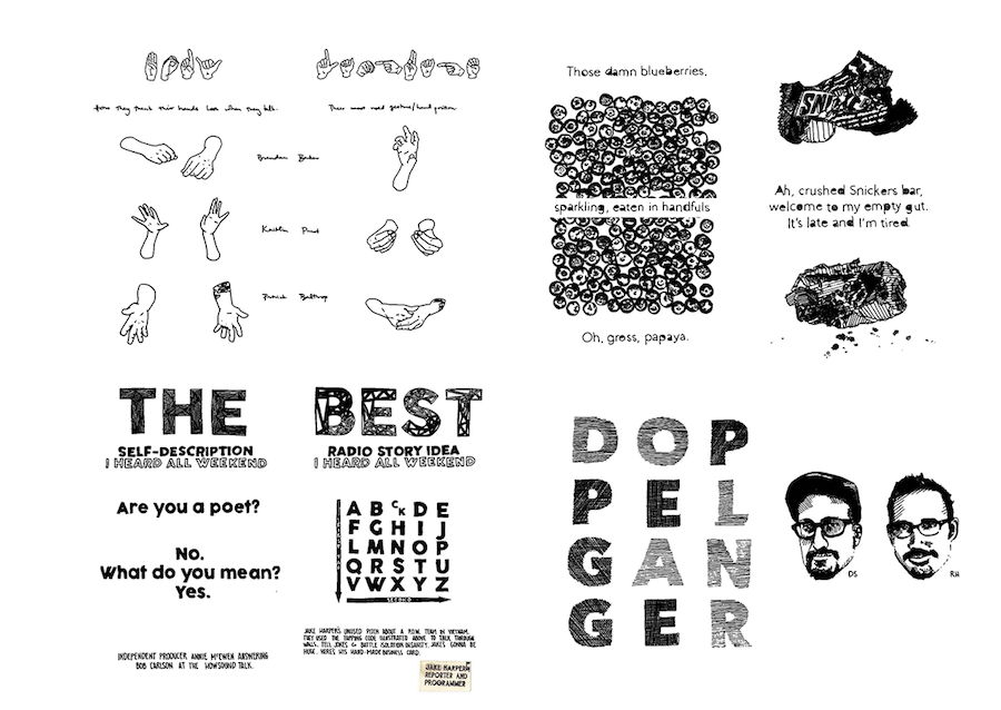 drawings from Oh My Eff