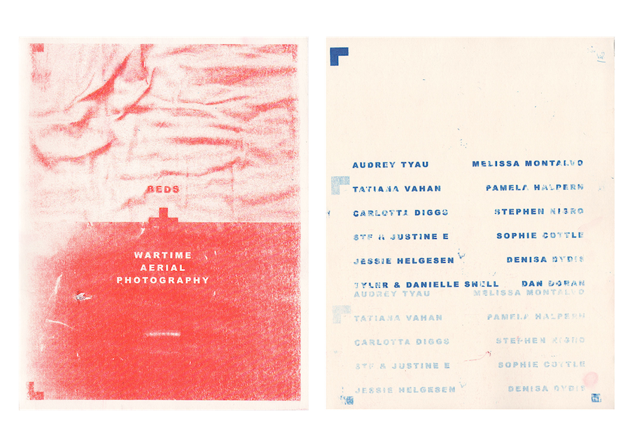 Beds + Wartime Aerial Photography