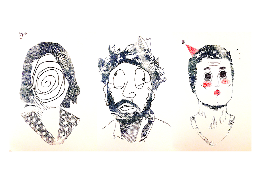 faces from The Facebook