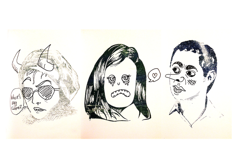 faces from The Facebook